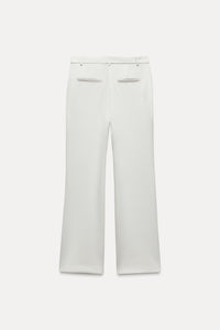 Pantalon droit collection zw - Grenat