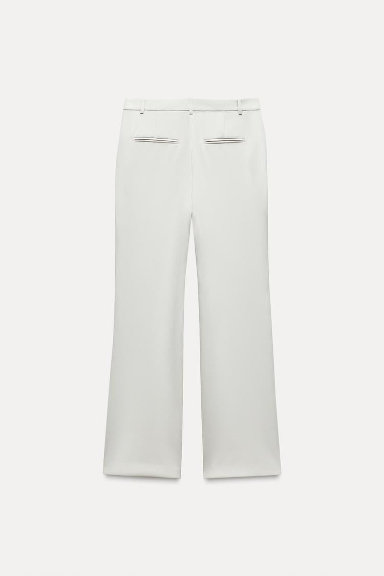 Pantalon droit collection zw - Grenat