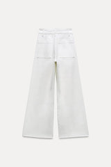 Jean collection zw marine droit a taille haute - Noir