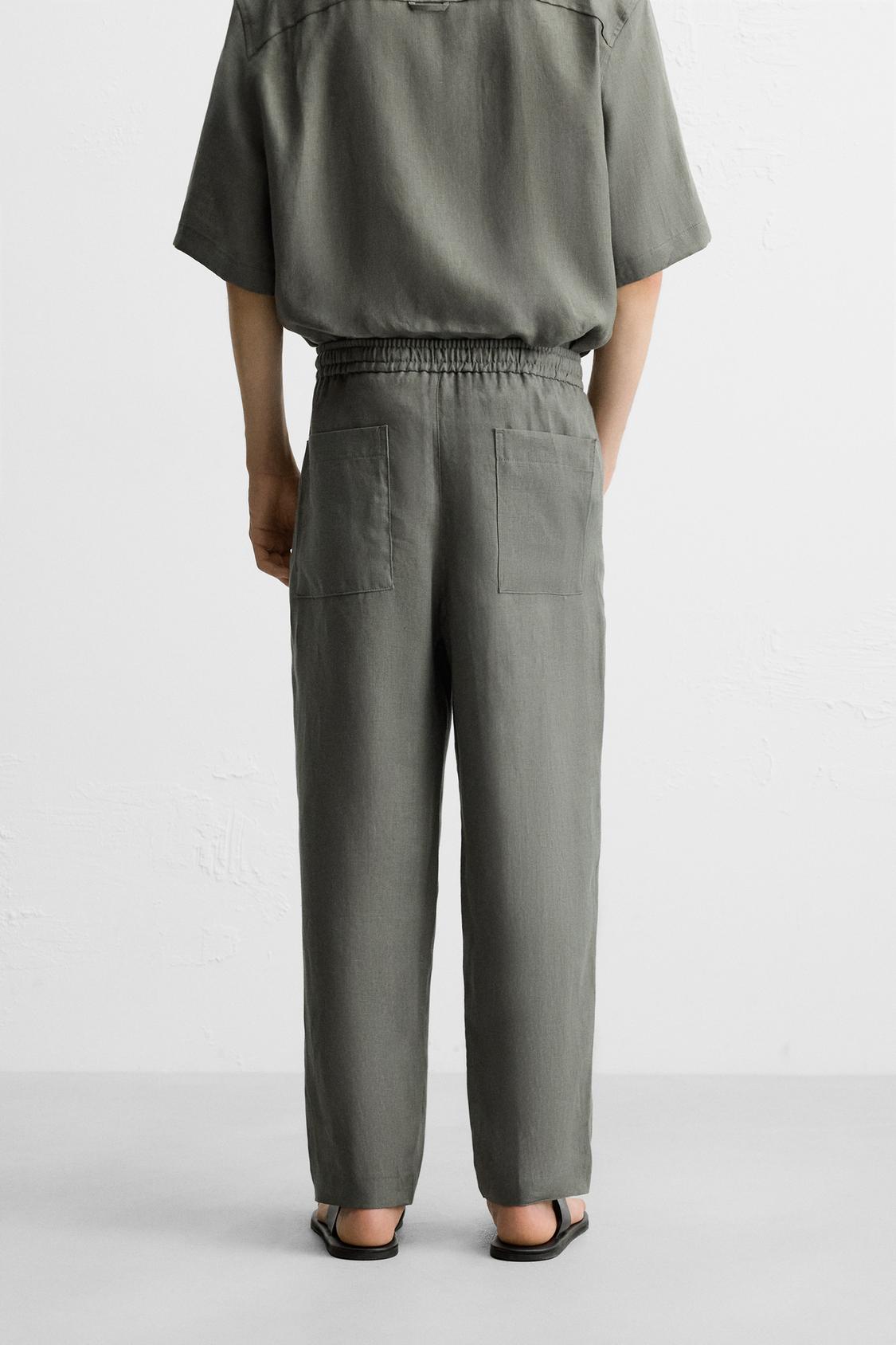 PANTALON 100% LIN