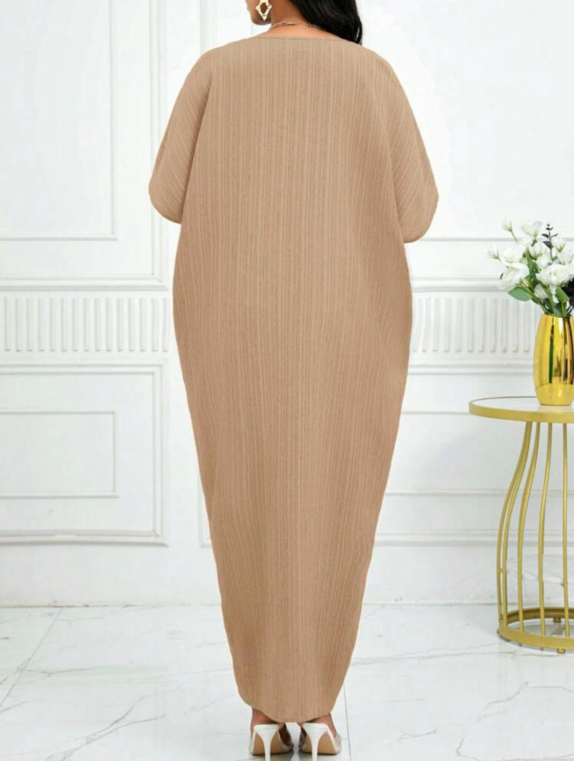 Robe caftan - Kaki