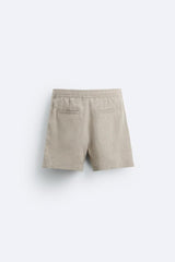 Short en Lin - Noir