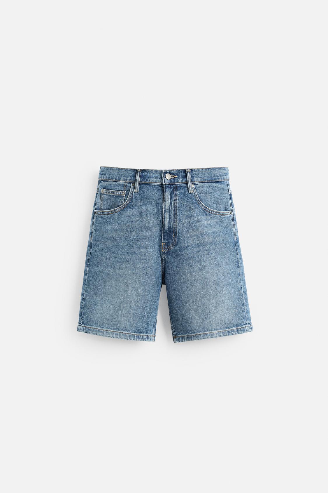 SHORT EN DENIM COUPE CLASSIQUE