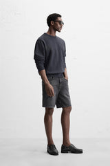 SHORT EN DENIM COUPE CLASSIQUE