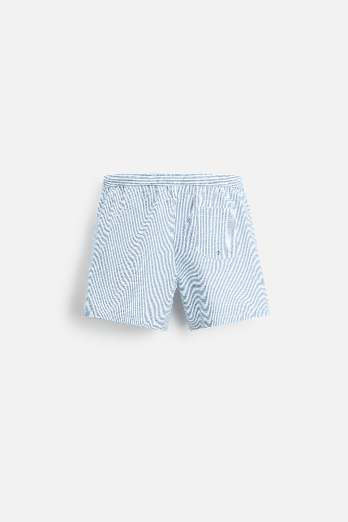 MAILLOT DE BAIN COURT SEERSUCKER