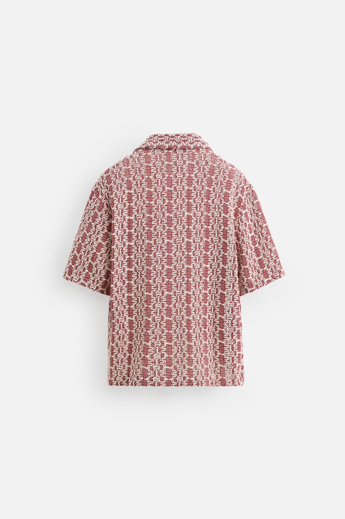 CHEMISE STRUCTURÉE CROCHET