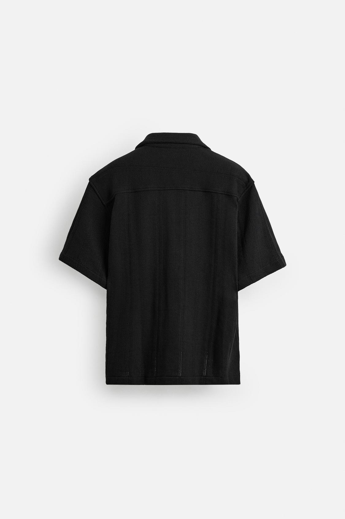 CHEMISE STRUCTURÉE JACQUARD