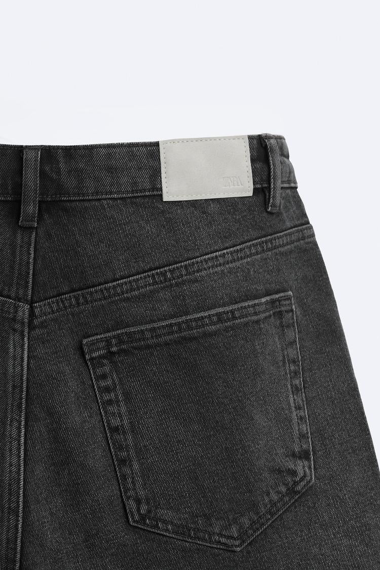 Short en Jean - Noir