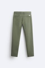 Pantalon chino coupe moulante - Beige