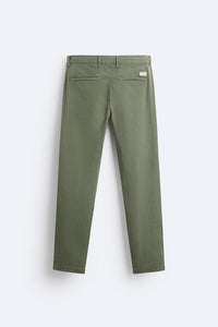 Pantalon chino coupe moulante - Beige