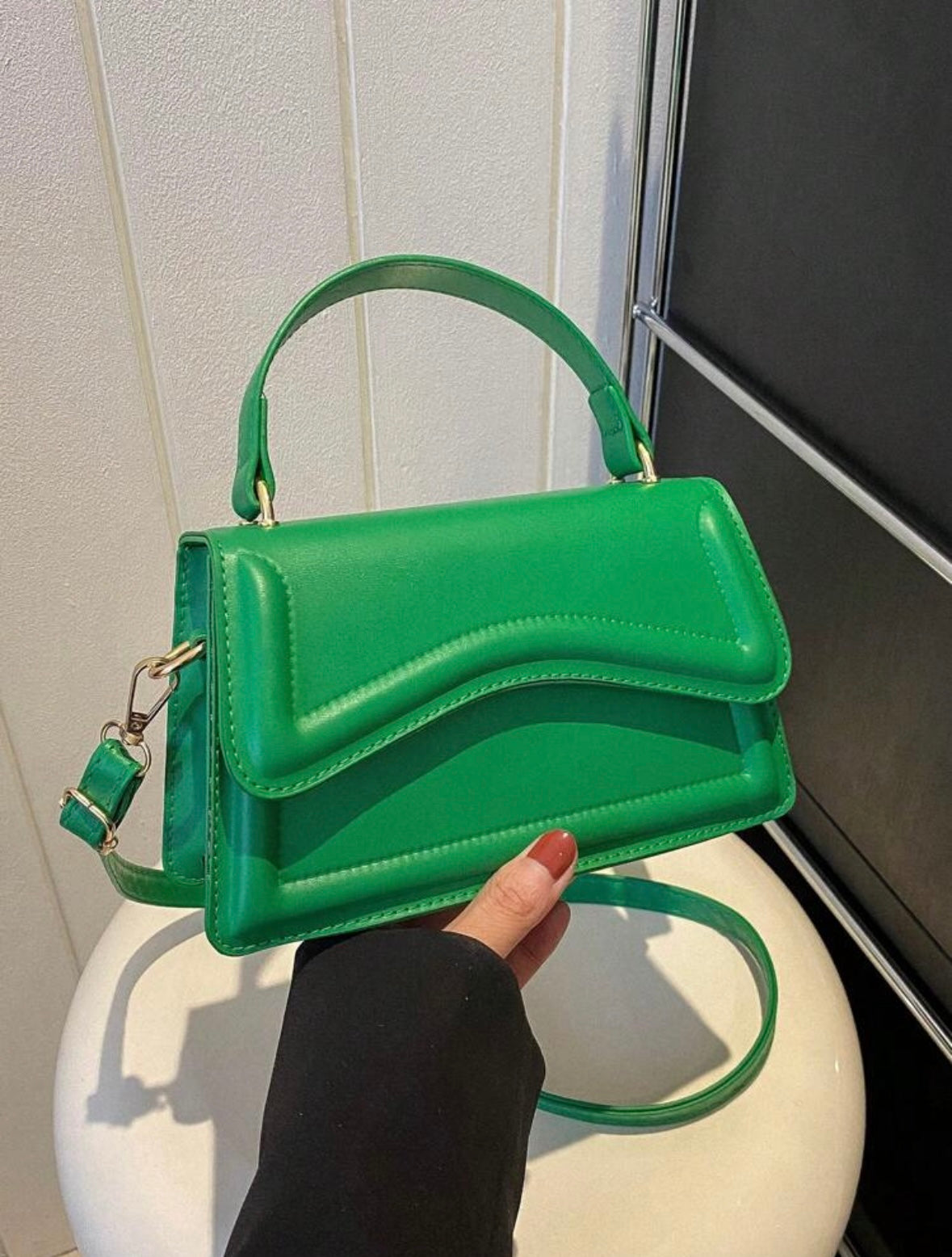 Mini sac carré léger - Vert
