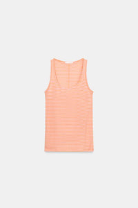T-SHIRT RUSTIQUE À RAYURES