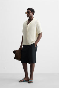 CHEMISE JACQUARD GÉOMÉTRIQUE