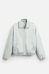 Veste en jean surteint