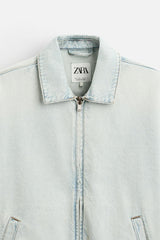 Veste en jean surteint