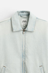Veste en jean surteint
