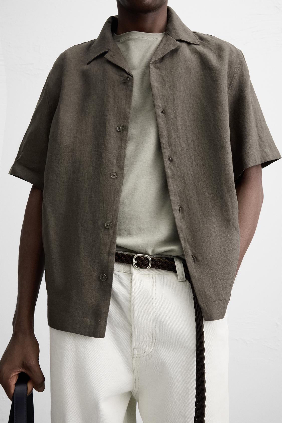CHEMISE 100% LIN