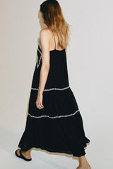 ROBE LONGUE BRODERIES ZW COLLECTION