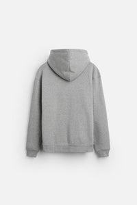 Sweat à capuche zip - Blanc Cassé