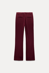 Pantalon droit collection zw - Grenat