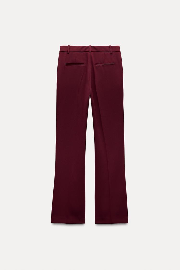 Pantalon droit collection zw - Grenat