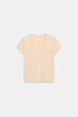 T-SHIRT EN COTON À MANCHES COURTES