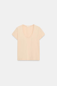 T-SHIRT EN COTON À MANCHES COURTES