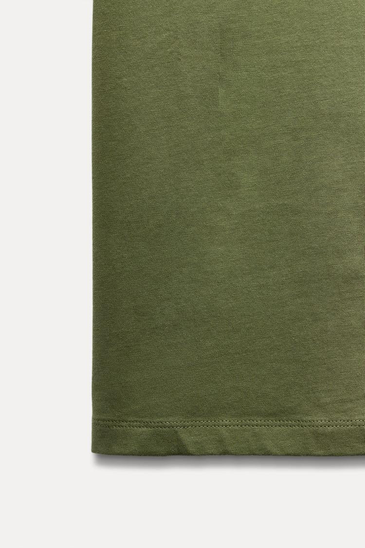 T-shirt coton basique à rayures