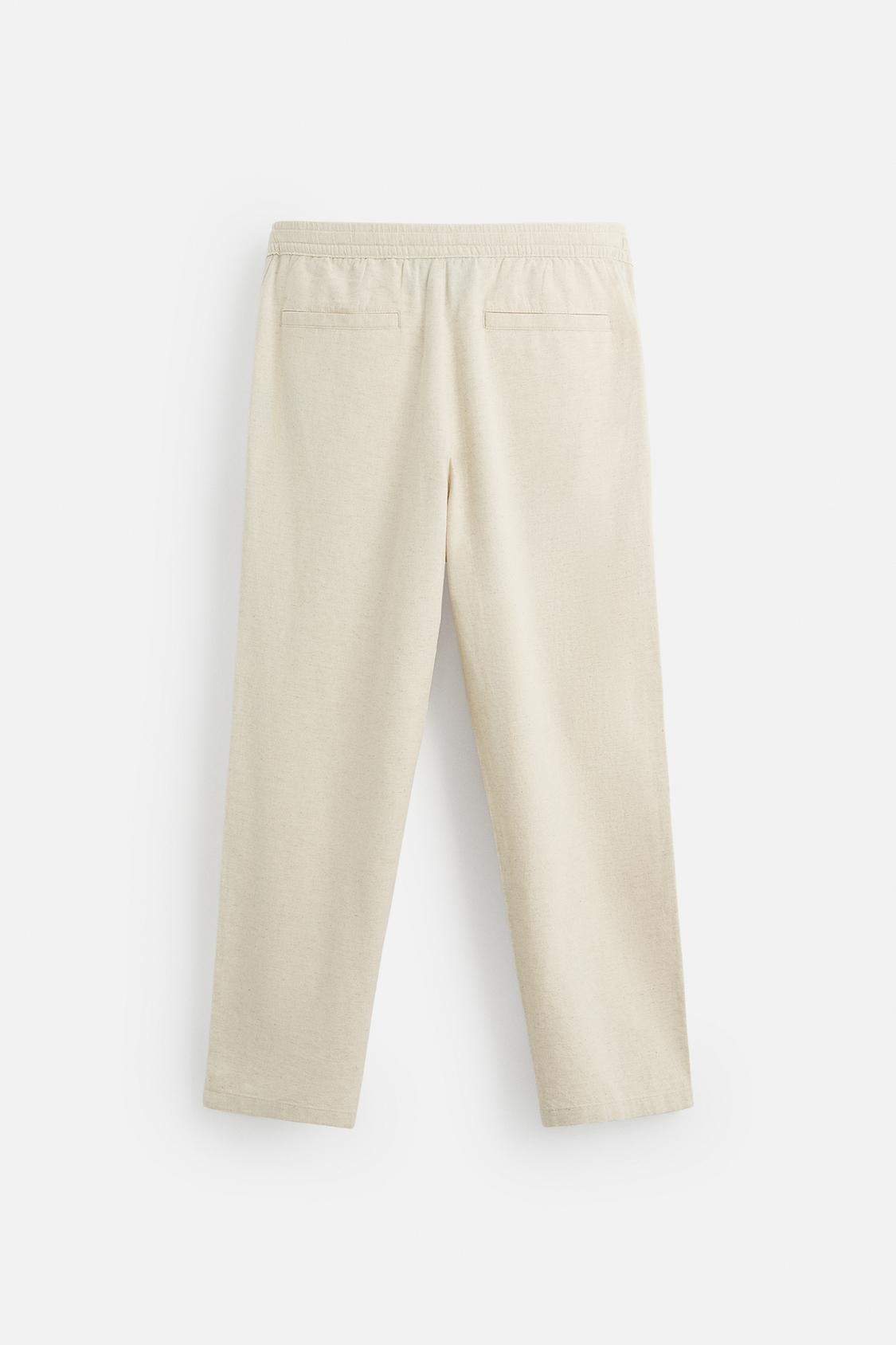 PANTALON RELAXED FIT COTON - LIN