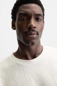 T-SHIRT RELAXED FIT STRUCTURÉ