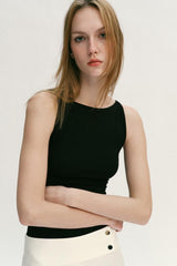 T-SHIRT MINIMAL SANS MANCHES
