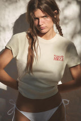 T-SHIRT RUSTIQUE À INSCRIPTION