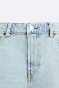 Short en Jean - Noir