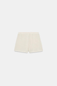 SHORT RUSTIQUE À RAYURES