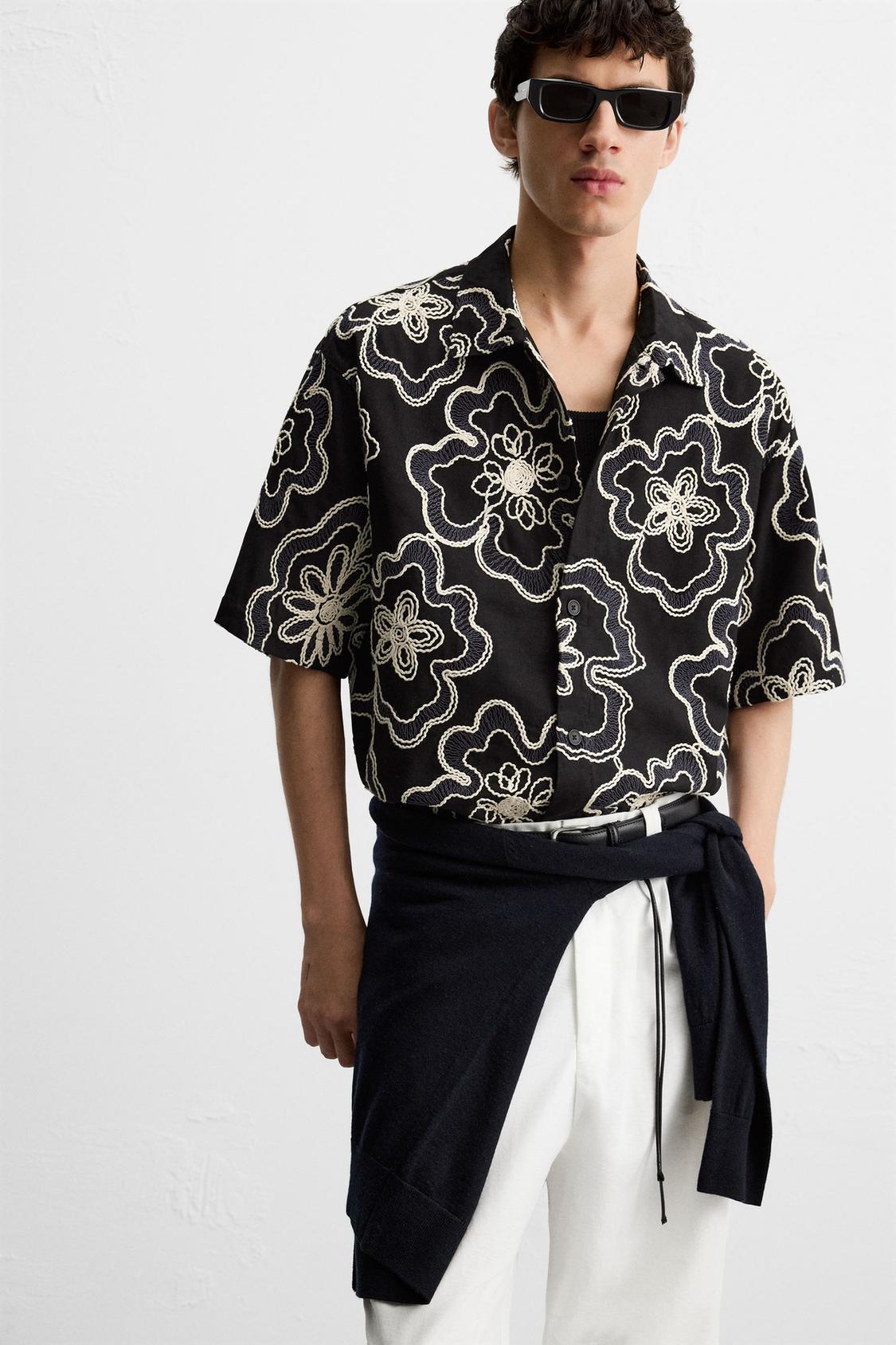 CHEMISE BRODERIES RELIEF