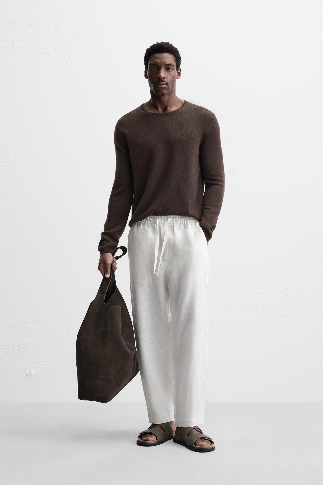 PANTALON 100% LIN