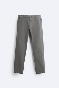 Pantalon chino coupe moulante - Beige