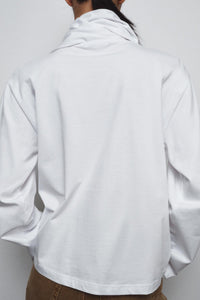 T-SHIRT COTON ÉPAIS À NŒUDS