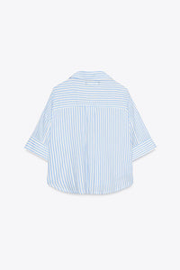 CHEMISE COURTE EN LIN