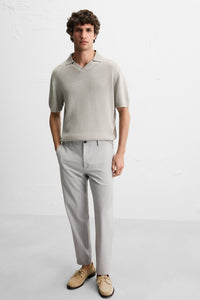 PANTALON À TEXTURE CONFORT