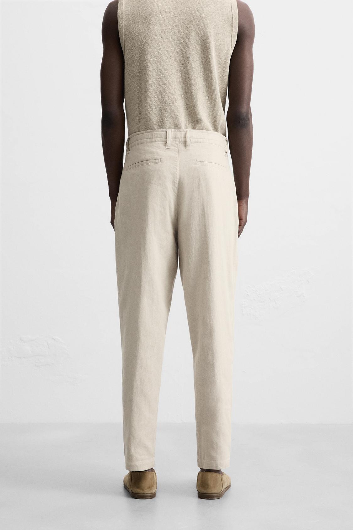 PANTALON AVEC LIN