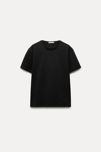 T-shirt coton basique - Blanc