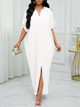 Robe caftan - Blanc