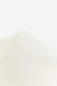 T-SHIRT CÔTELÉ