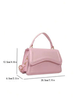 Mini sac carré léger - Rose bonbon