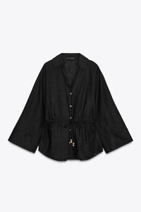 CHEMISE SAFARI AVEC LIN
