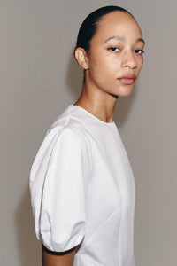 ROBE MI-LONGUE AVEC LIN ZW COLLECTION