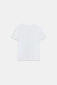 T-SHIRT RUSTIQUE EN COTON