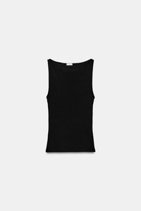 T-SHIRT MINIMAL SANS MANCHES