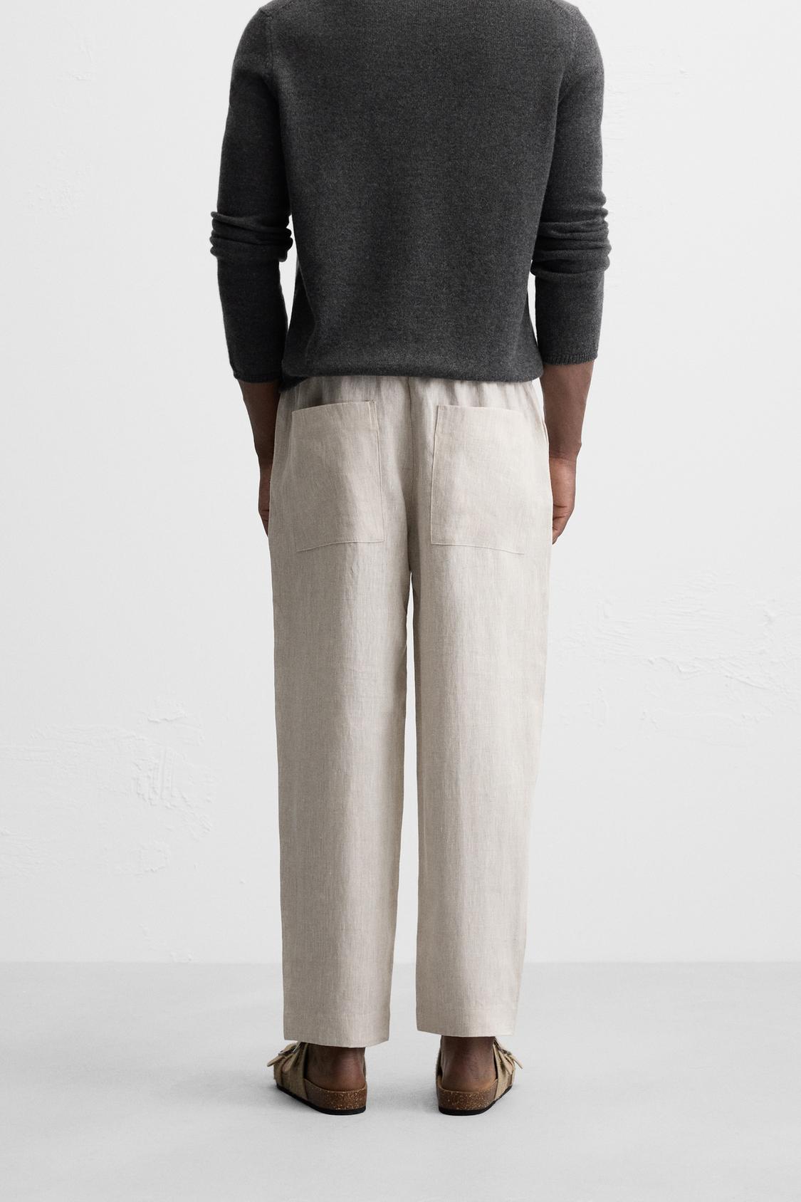PANTALON 100% LIN